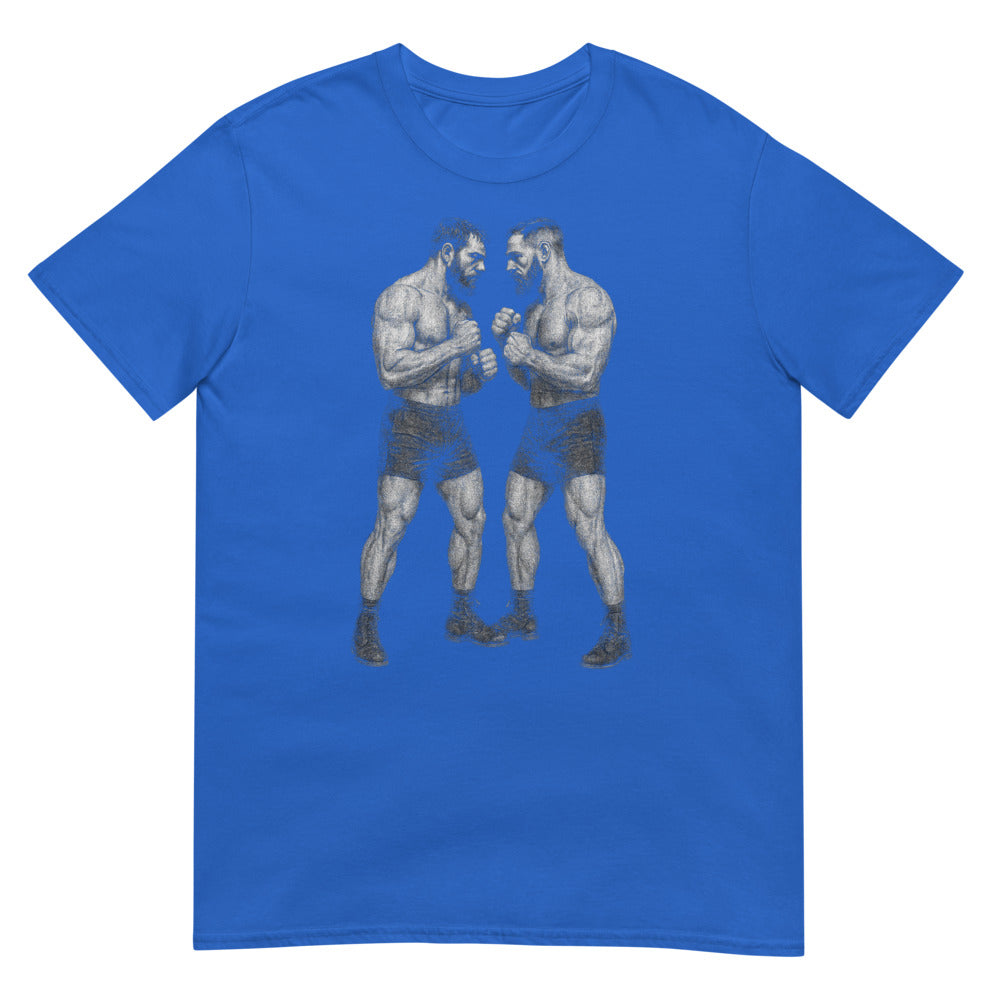 Debut garment mockup | Face Off (Daily Dozen) | Royal