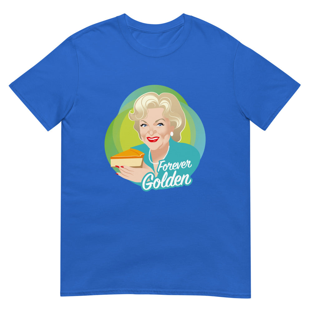 Debut garment mockup | Forever Golden (Daily Dozen) | Royal