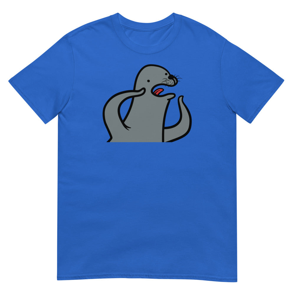 Debut garment mockup | Gay Seal (Daily Dozen) | Royal