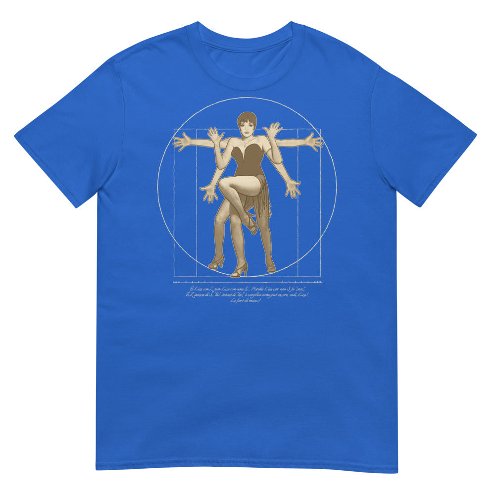 Debut garment mockup | The Divine Jazz Hands (Daily Dozen) | Royal