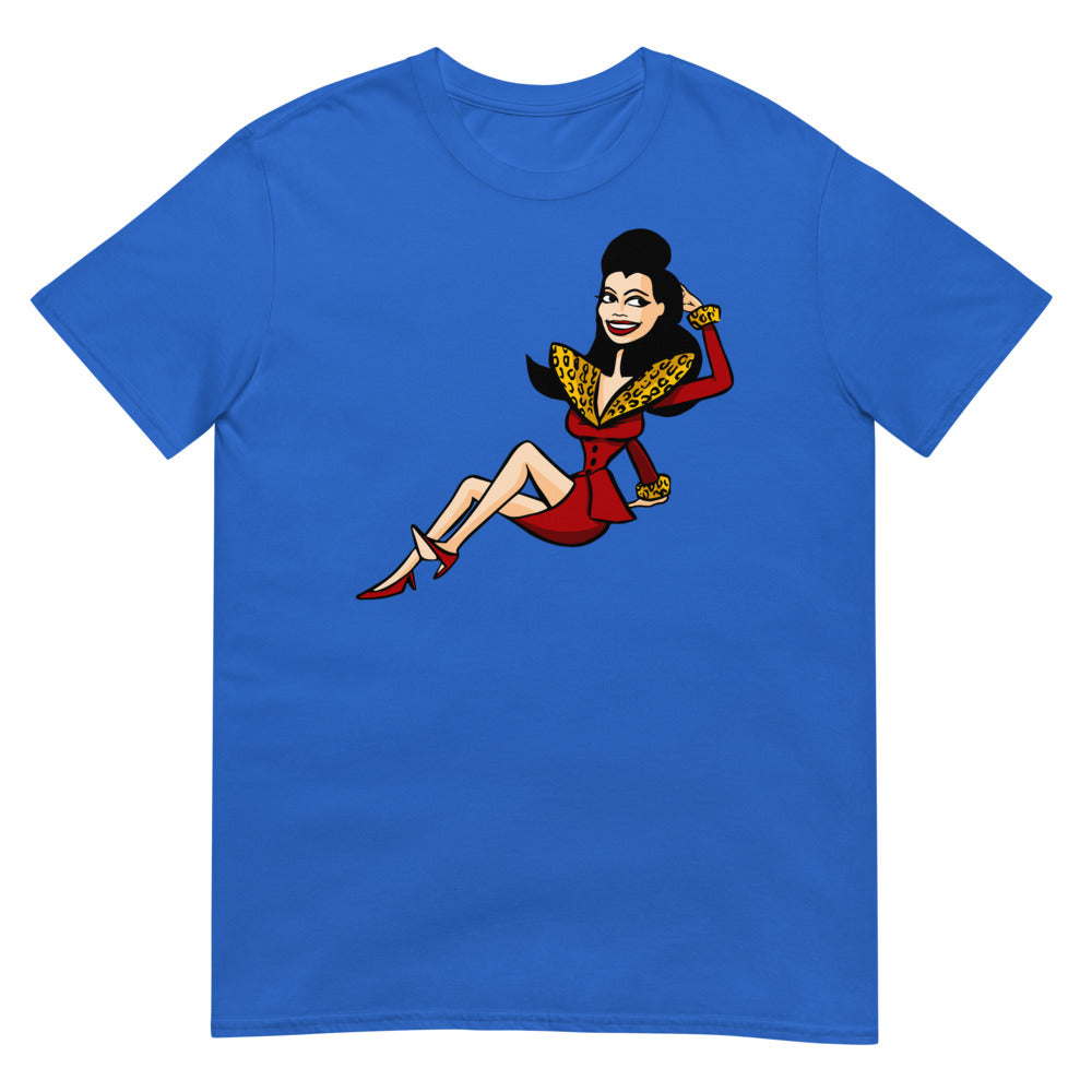 Debut garment mockup | Crushing Scene (Daily Dozen) | Royal