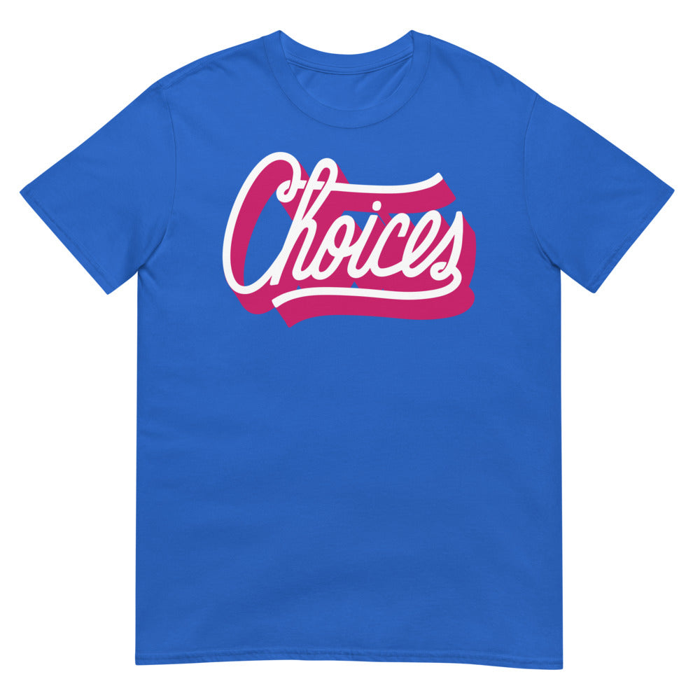 Debut garment mockup | Choices (Daily Dozen) | Royal
