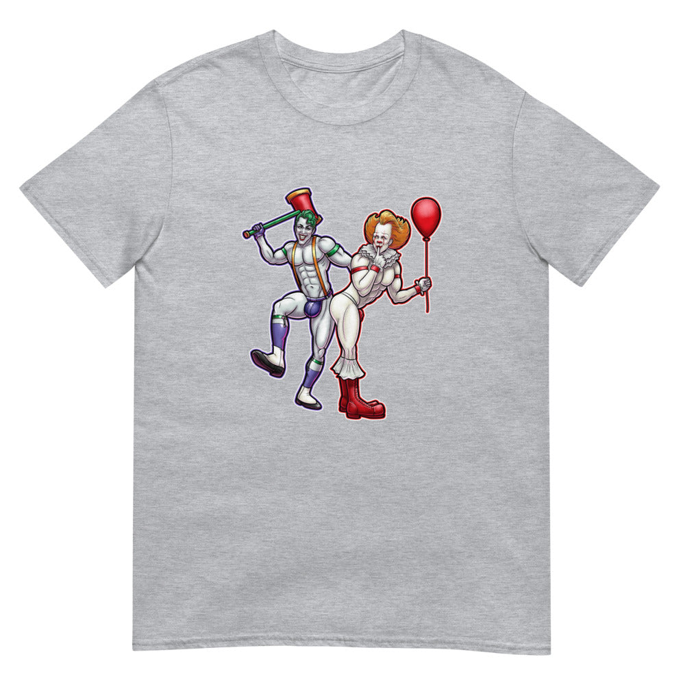 Clowns to the Left, Jokers to the Right (Daily Dozen) - Sport Grey