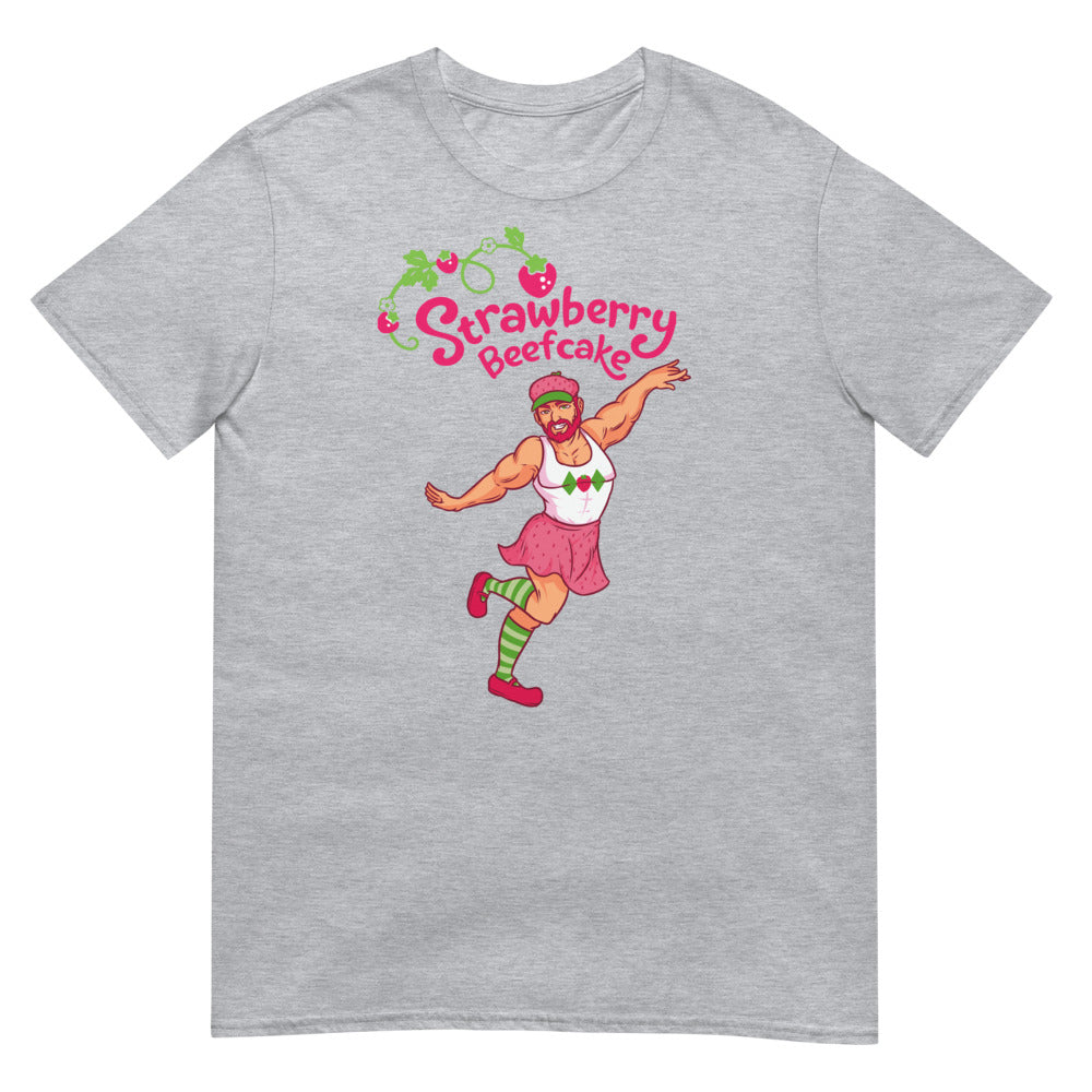 Strawberry Beefcake (Daily Dozen) - Sport Grey