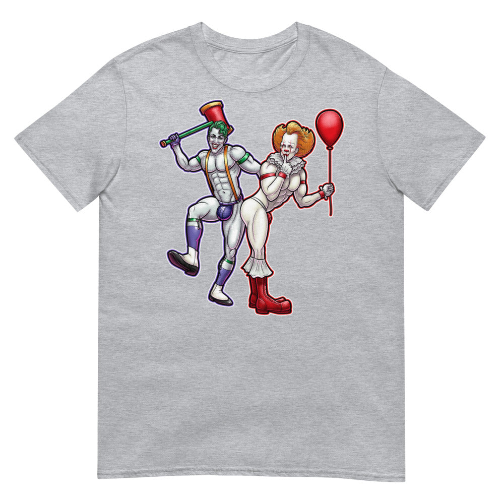 Clowns to the Left, Jokers to the Right (Daily Dozen) - Sport Grey
