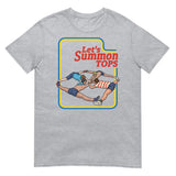 Debut garment mockup | Let's Summon Tops (Daily Dozen) | Sport Grey