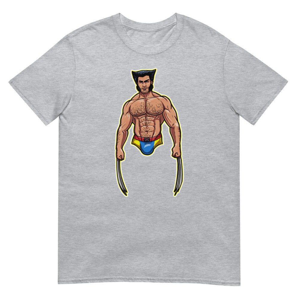 Debut garment mockup | Adamantium Hands (Daily Dozen) | Sport Grey