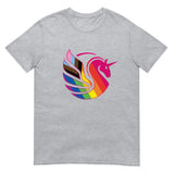 Debut garment mockup | Swish Pride Edition Logo (Daily Dozen) | Sport Grey