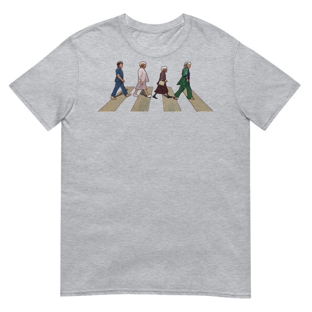Debut garment mockup | Escape from Shady Pines (Daily Dozen) | Sport Grey