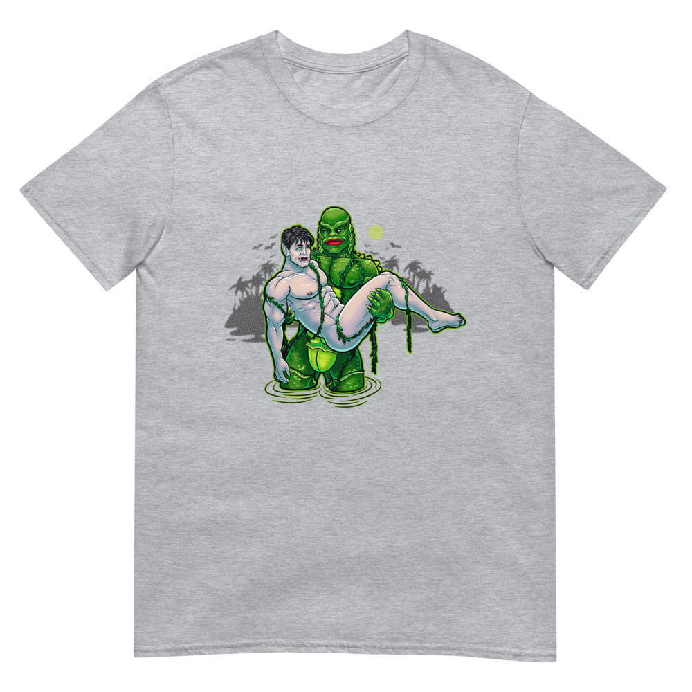 Debut garment mockup | Daddies from the Black Lagoon (Daily Dozen) | Sport Grey
