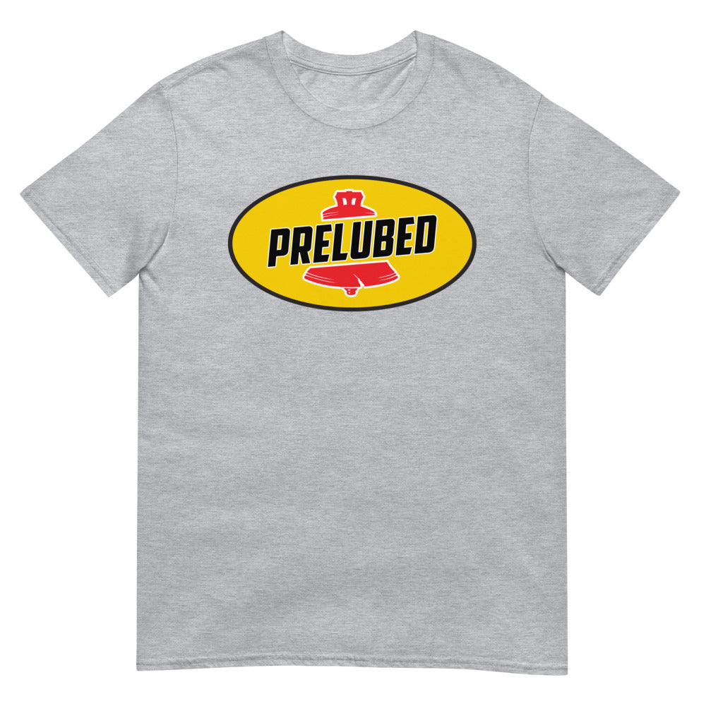 Debut garment mockup | Prelubed (Daily Dozen) | Sport Grey