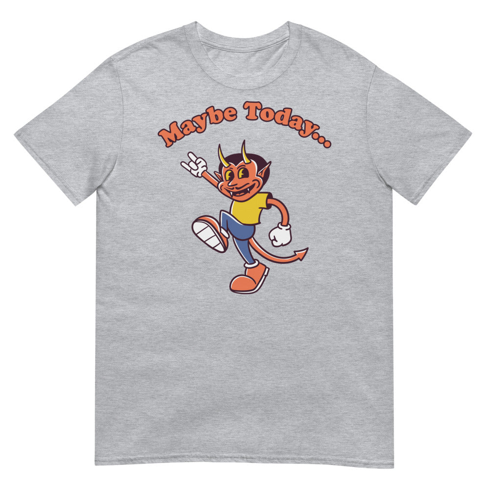 Debut garment mockup | Maybe Today (Daily Dozen) | Sport Grey