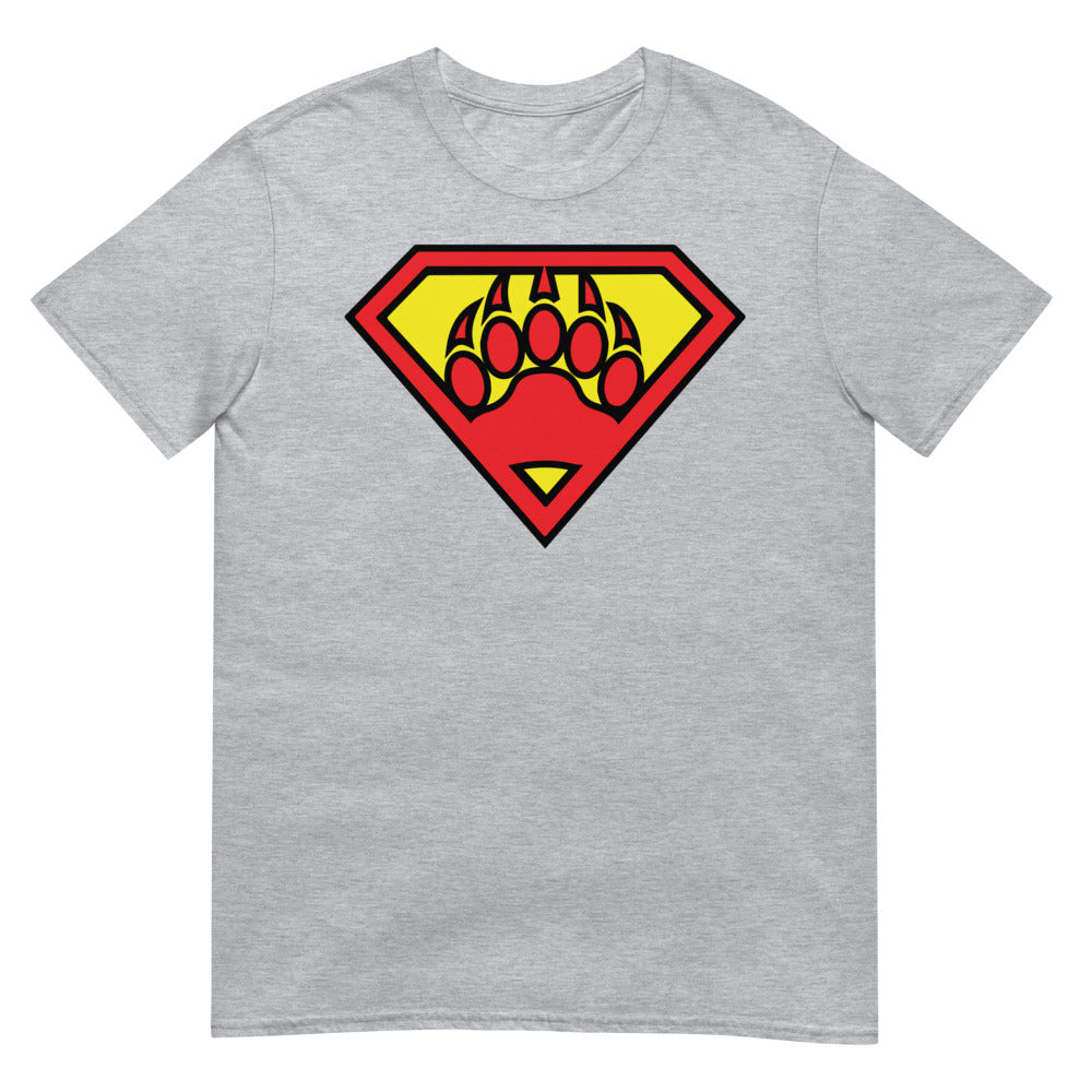 Debut garment mockup | Super Bear (Daily Dozen) | Sport Grey