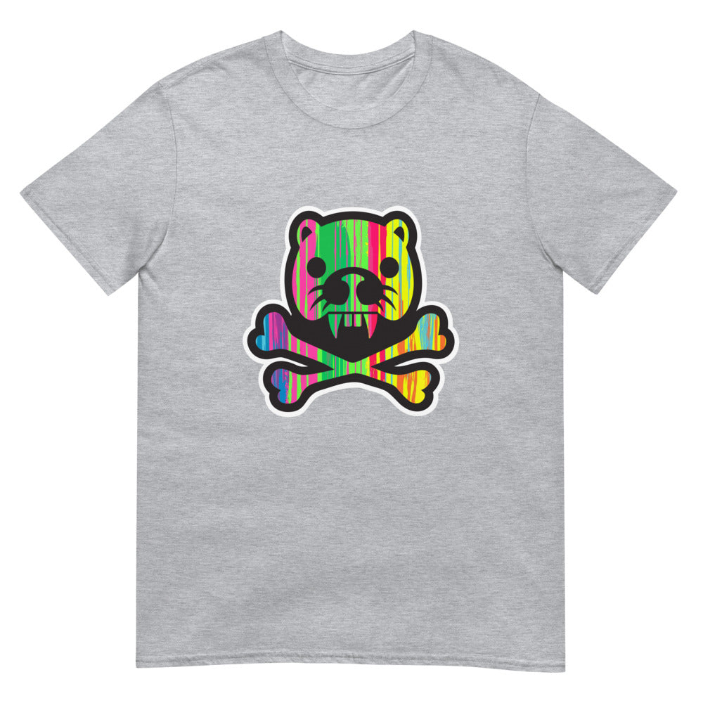 Debut garment mockup | Psycho Otter (Daily Dozen) | Sport Grey