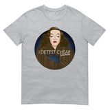 Debut garment mockup | Cheap Sentiment (Daily Dozen) | Sport Grey