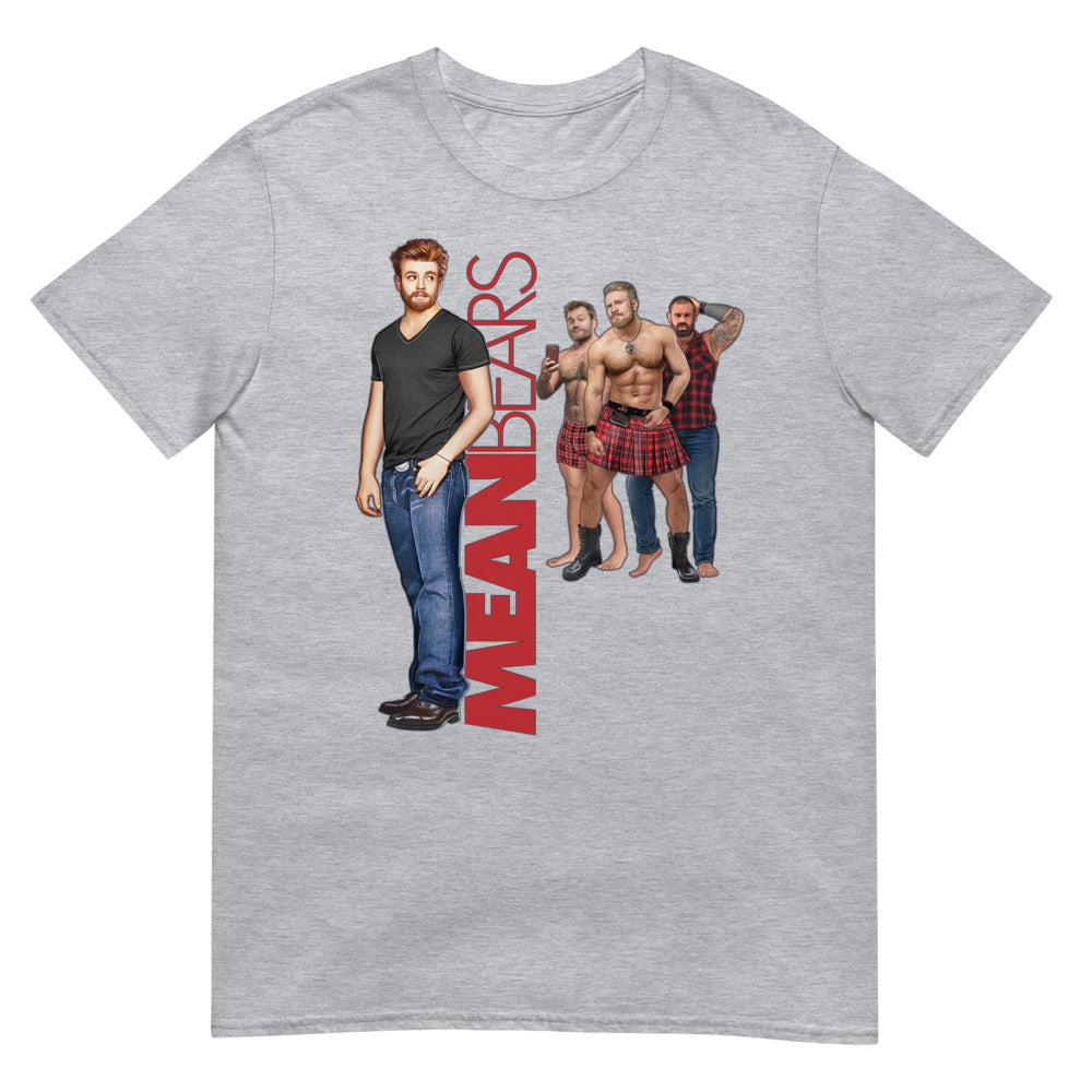 Debut garment mockup | Mean Bears (Daily Dozen) | Sport Grey