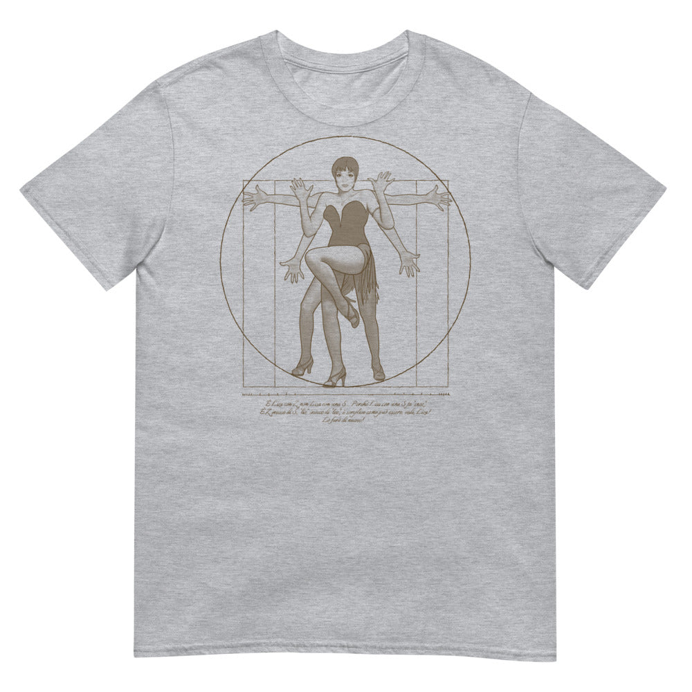 Debut garment mockup | The Divine Jazz Hands (Daily Dozen) | Sport Grey
