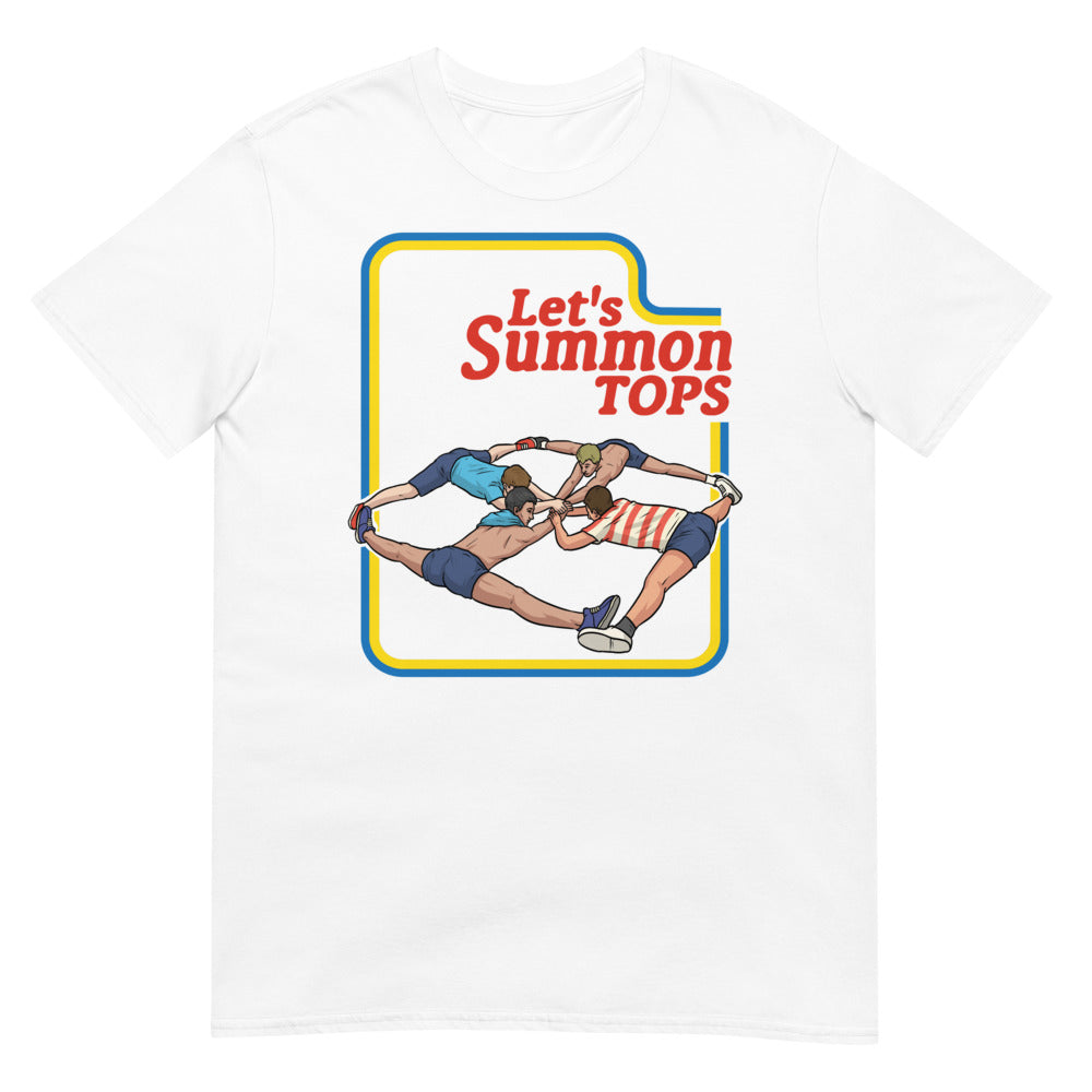 Debut garment mockup | Let's Summon Tops (Daily Dozen) | White