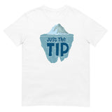 Debut garment mockup | Just the Tip (Daily Dozen) | White