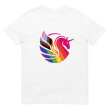 Debut garment mockup | Swish Pride Edition Logo (Daily Dozen) | White