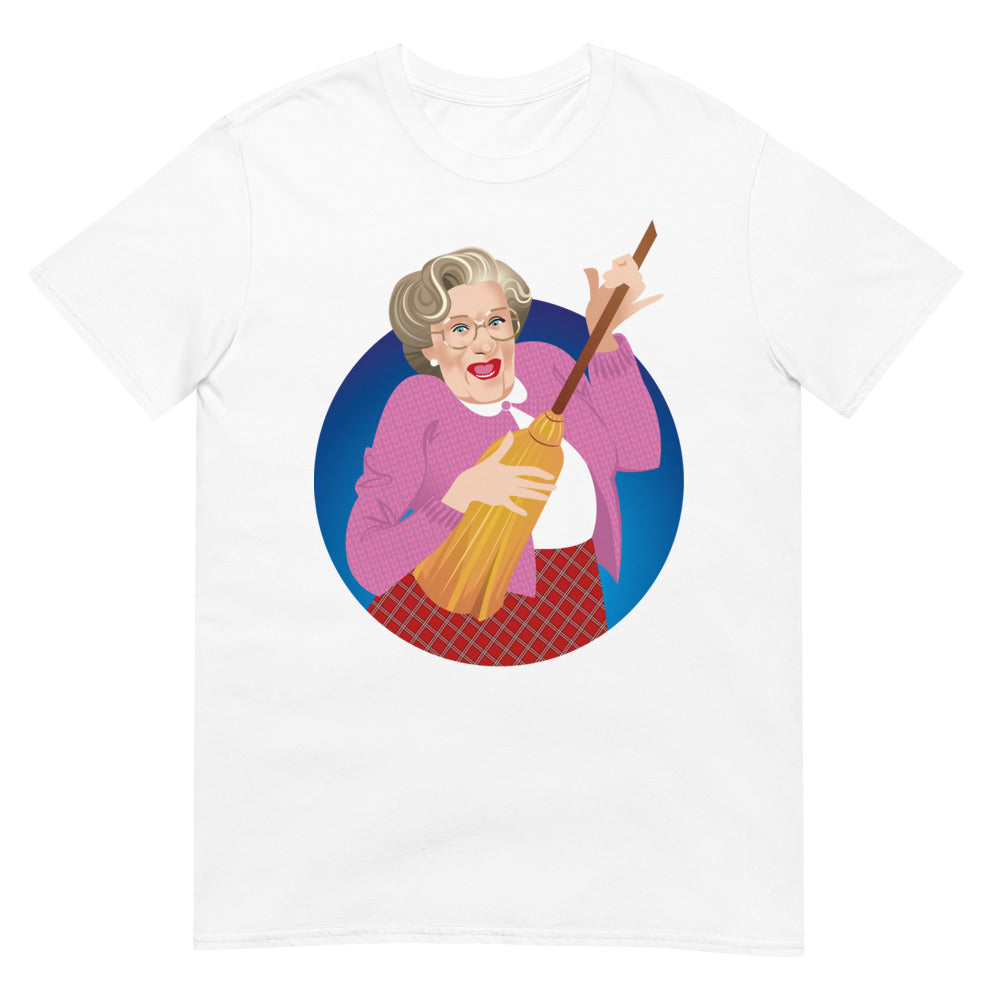 Debut garment mockup | Sweep it Real (Daily Dozen) | White