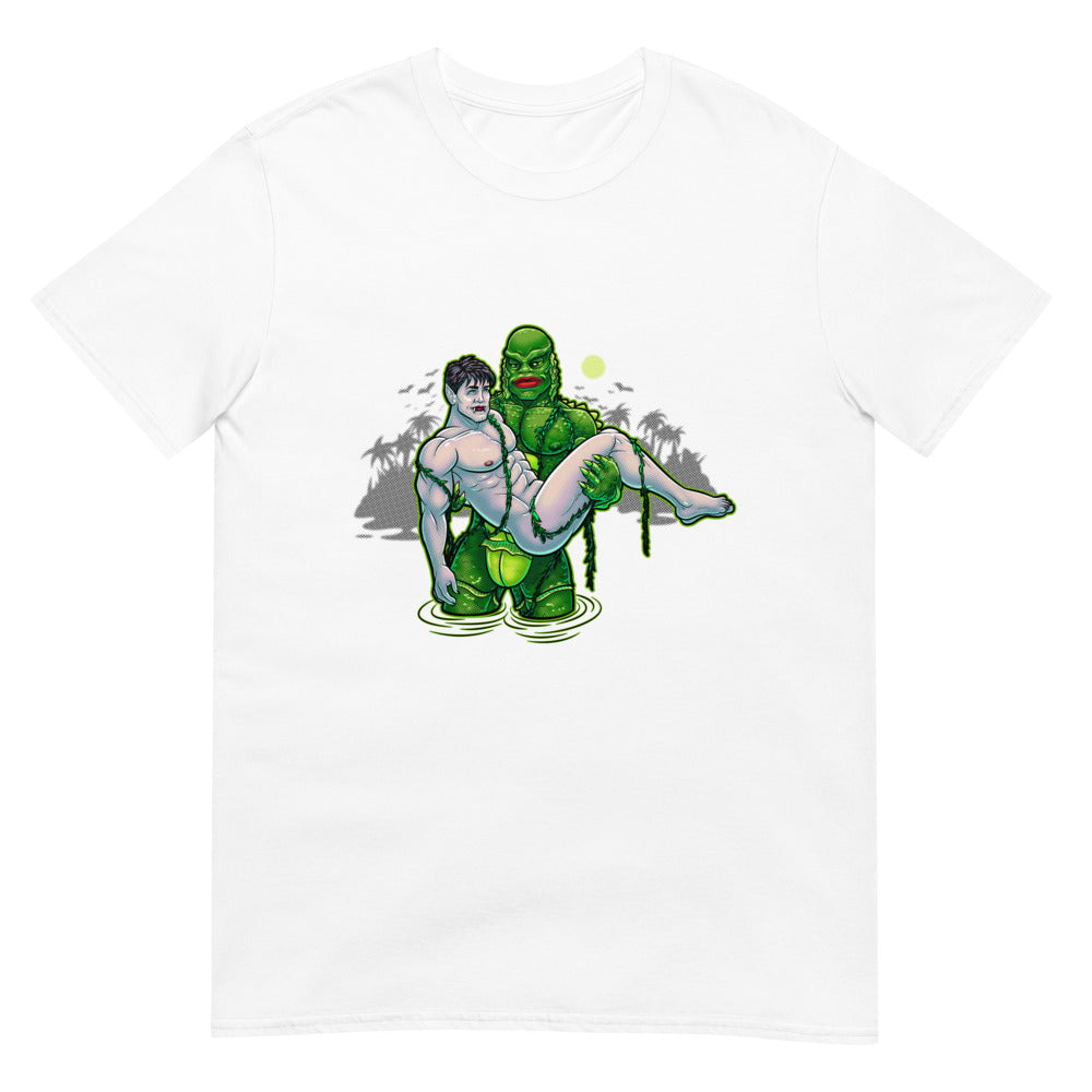 Debut garment mockup | Daddies from the Black Lagoon (Daily Dozen) | White