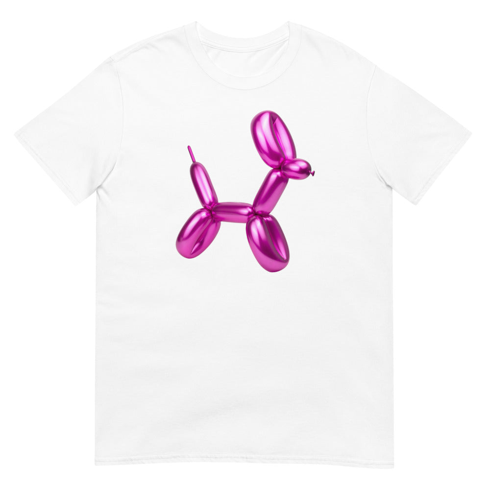 Debut garment mockup | Balloon Dog (Daily Dozen) | White