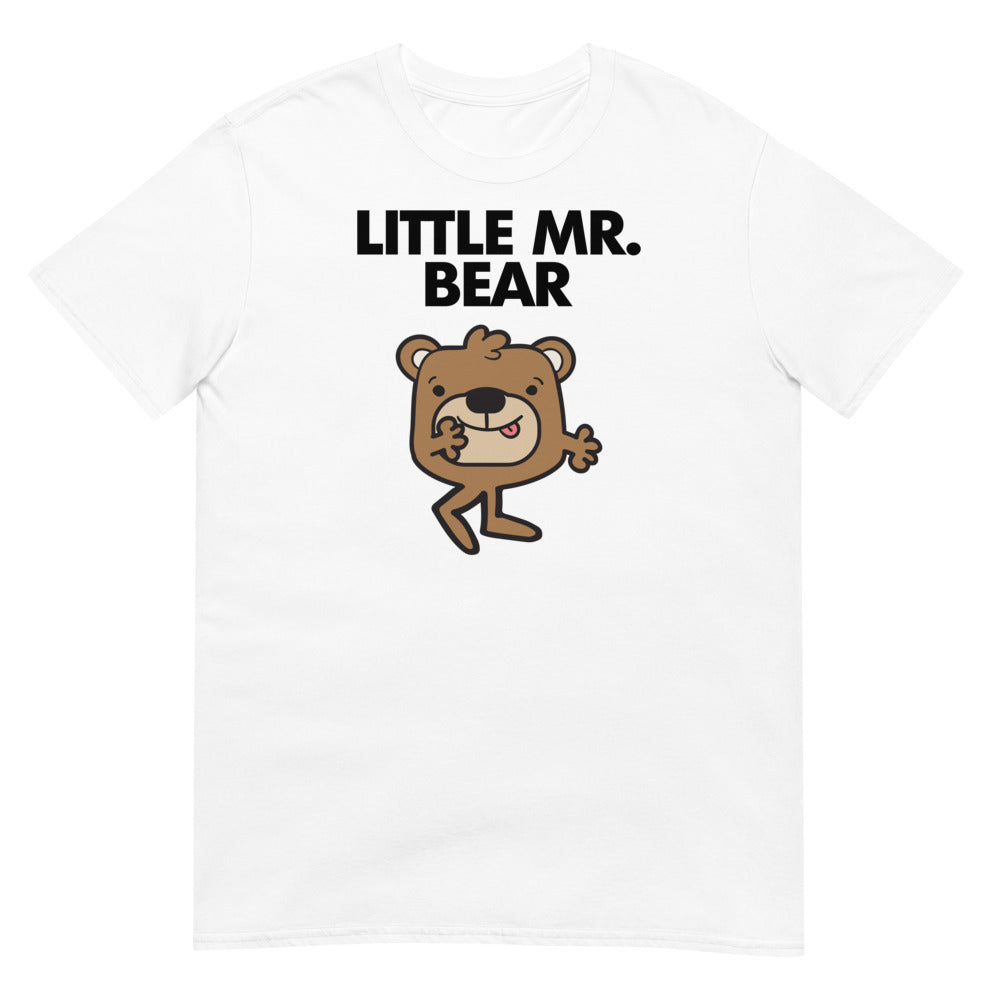 Debut garment mockup | Little Mr. Bear (Daily Dozen) | White