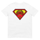 Debut garment mockup | Super Bear (Daily Dozen) | White