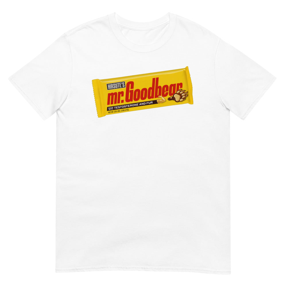 Debut garment mockup | Mr. Goodbear (Daily Dozen) | White