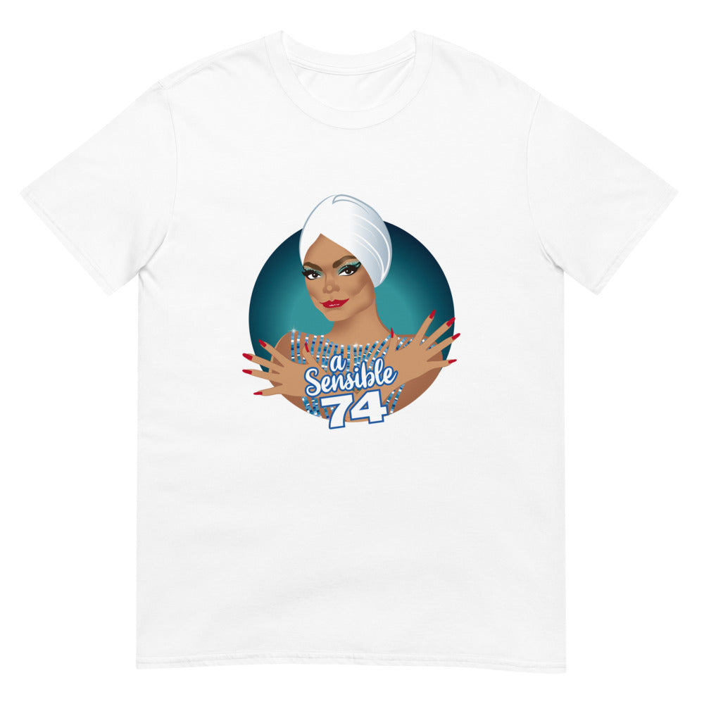 Debut garment mockup | Sensible 74 (Daily Dozen) | White