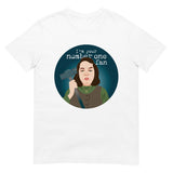 Debut garment mockup | Number One Fan (Daily Dozen) | White
