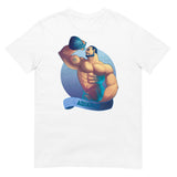 Debut garment mockup | Aquarius (Daily Dozen) | White