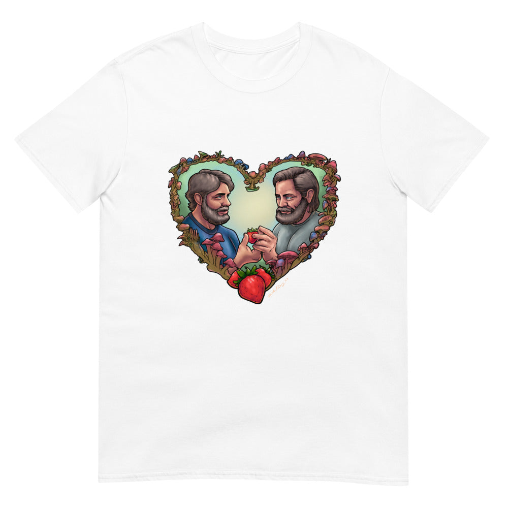 Debut garment mockup | Strawberry Fields (Daily Dozen) | White