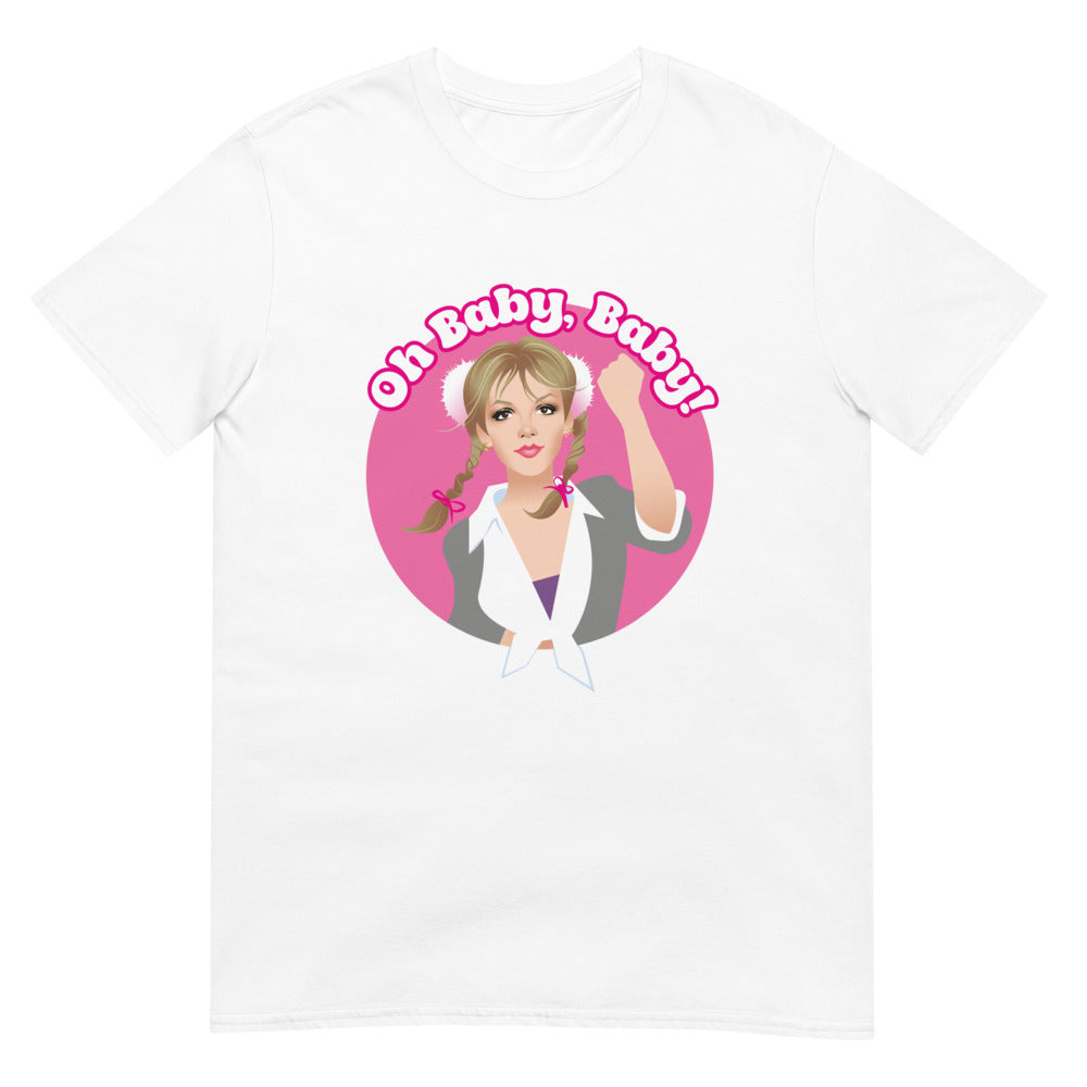 Debut garment mockup | Oh Baby (Daily Dozen) | White