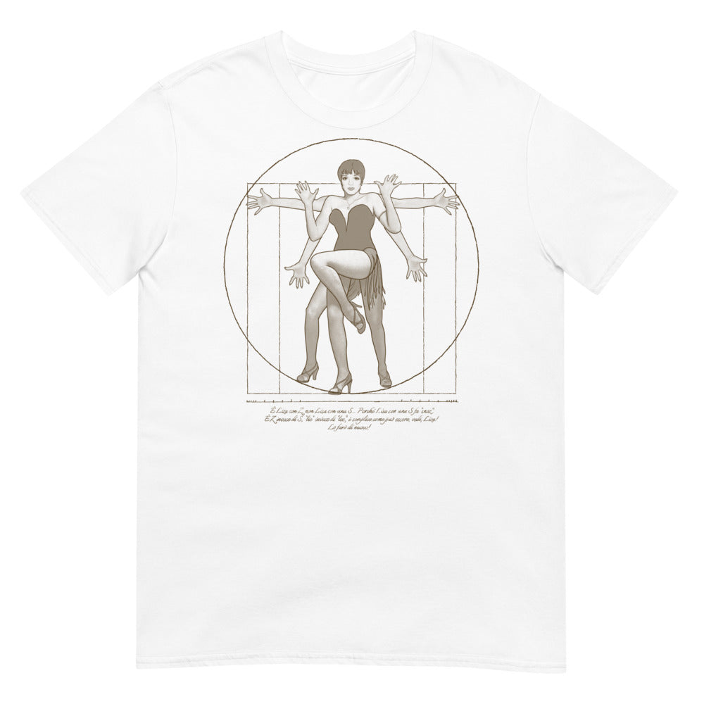 Debut garment mockup | The Divine Jazz Hands (Daily Dozen) | White