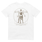 Debut garment mockup | The Divine Jazz Hands (Daily Dozen) | White