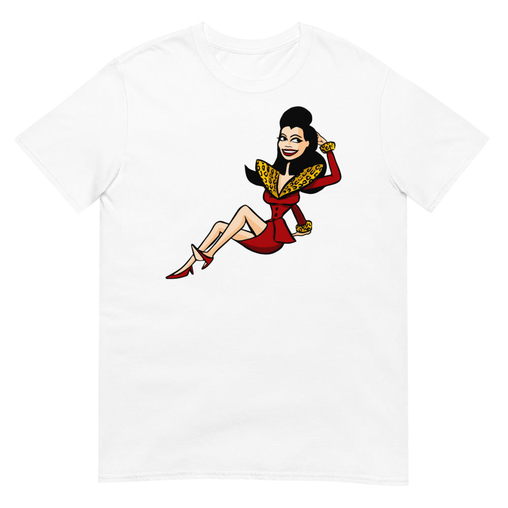 Debut garment mockup | Crushing Scene (Daily Dozen) | White