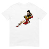 Debut garment mockup | Crushing Scene (Daily Dozen) | White