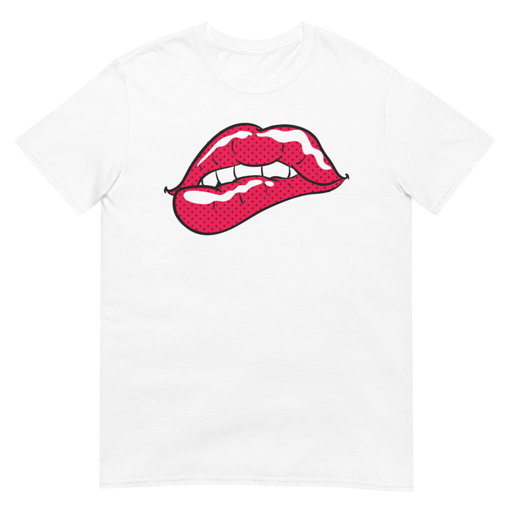 Debut garment mockup | Pop Lust (Daily Dozen) | White