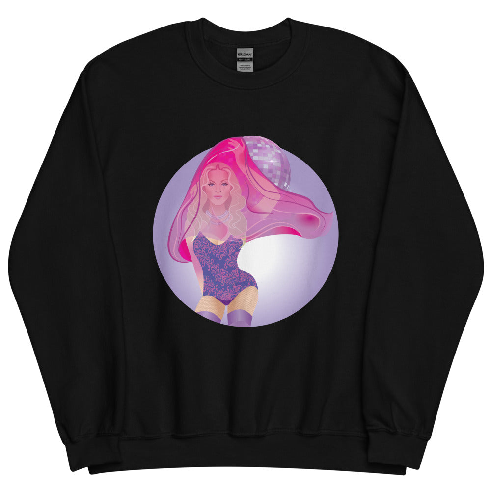Debut garment mockup | Mother (Sweater) | Black
