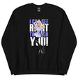 Debut garment mockup | Right Through You (Sweater) | Black