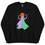 Debut garment mockup | Hello Derwood (Sweater) | Black