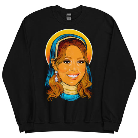 Debut garment mockup | Mother of Eternal High Notes (Sweater) | Black