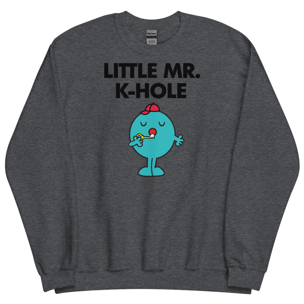 Little Mr. K-Hole (Sweater) - Dark Heather