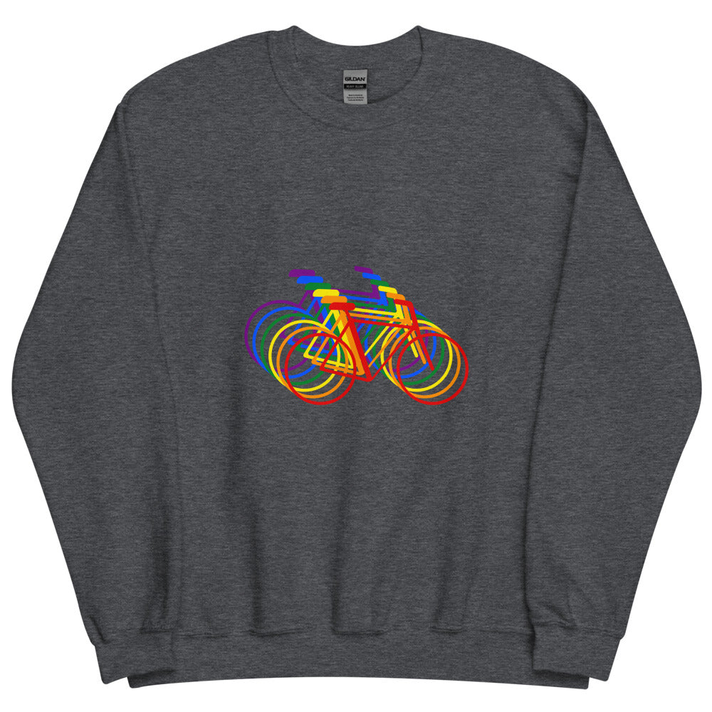 Village Bicycle (Sweater) - Dark Heather