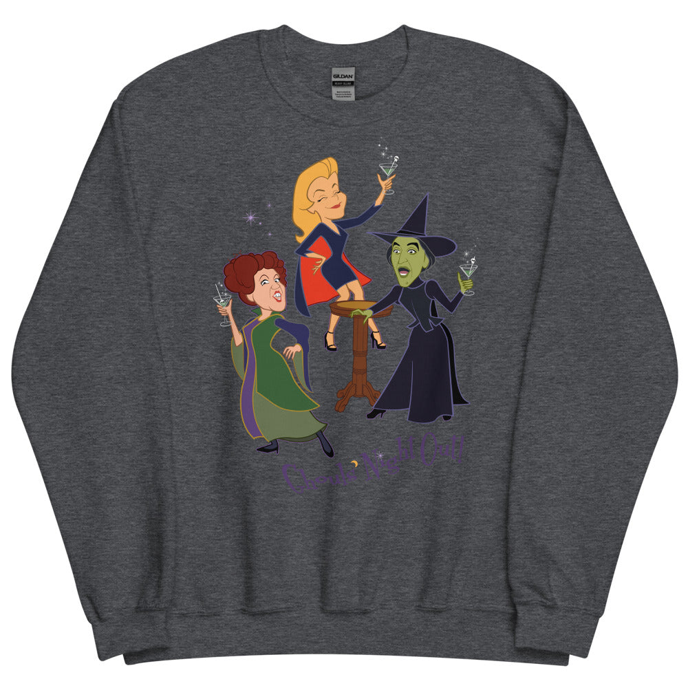 Ghouls Night Out (Sweater) - Dark Heather