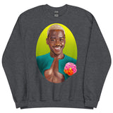 Debut garment mockup | Radiant Doc (Sweater) | Dark Heather