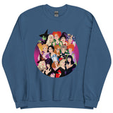Debut garment mockup | Witch Coven (Sweater) | Indigo Blue