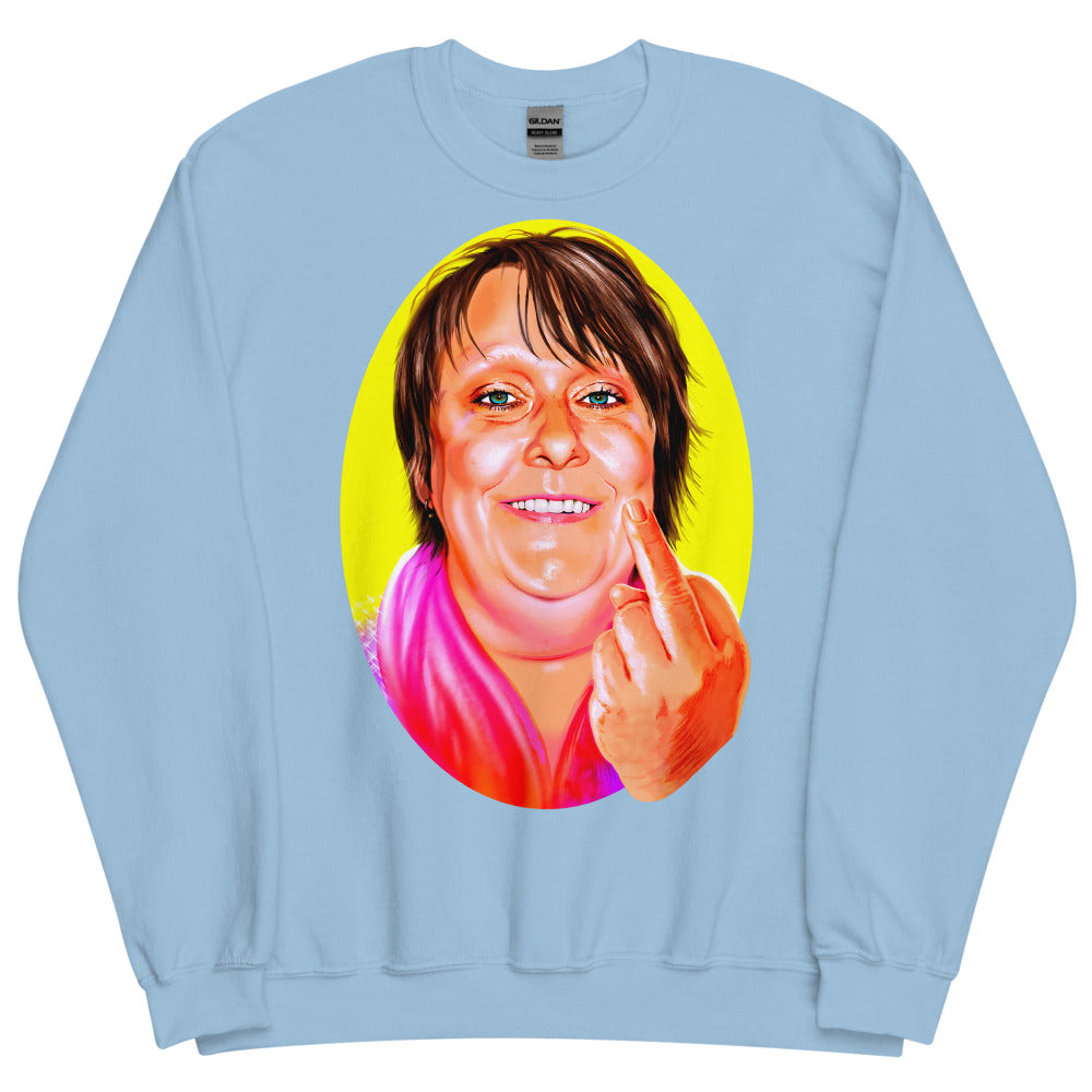 Polite Society Approved (Sweater) - Light Blue